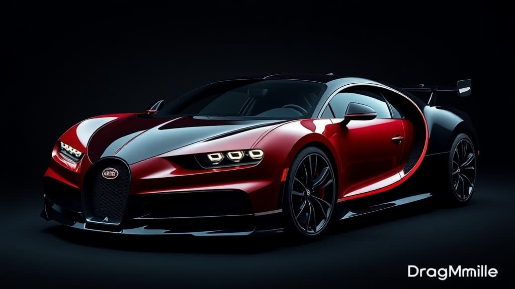 Bugatti Chiron 2026 performance car for drag racing