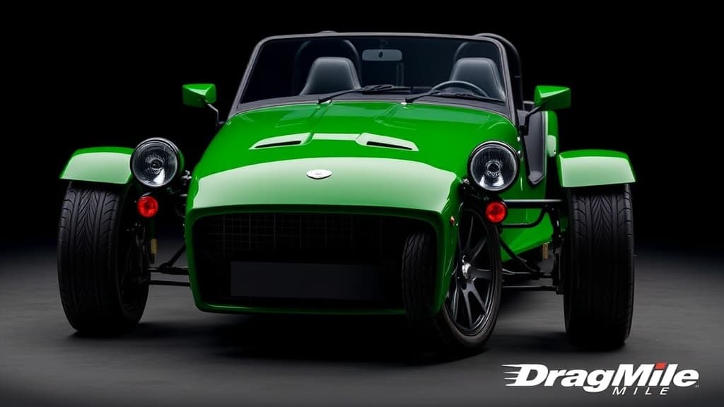 Caterham Project V 2026 performance car for drag racing