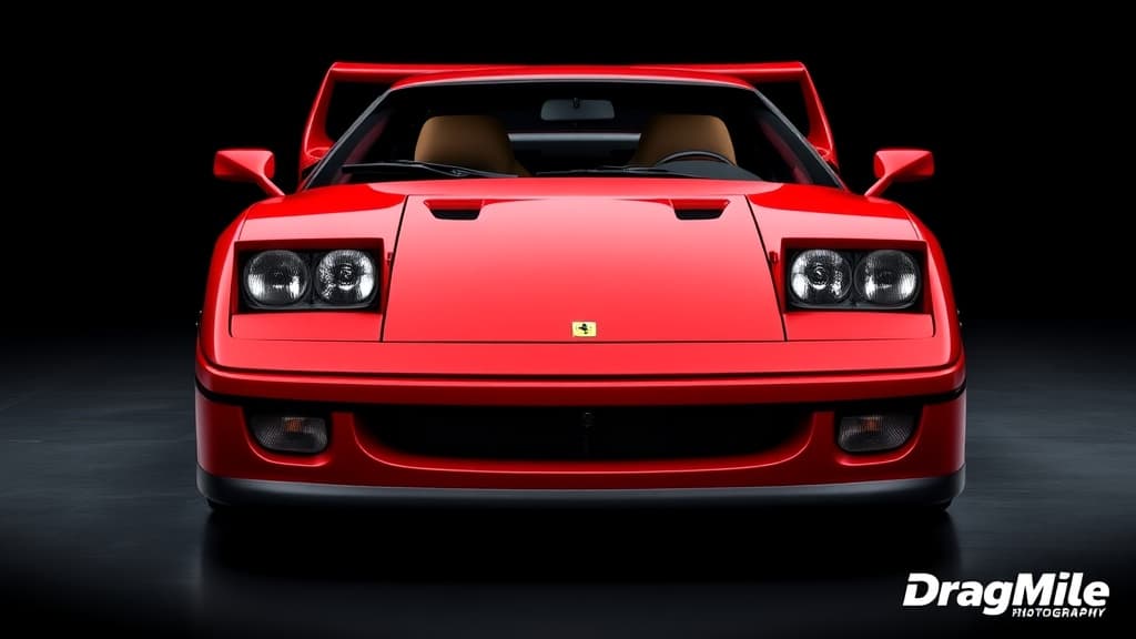 Ferrari F40 1992 performance car