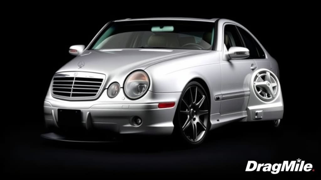 Mercedes-Benz E55 AMG 2005 performance car
