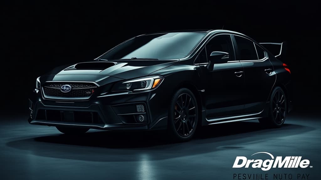 Subaru WRX 2022 performance car for drag racing
