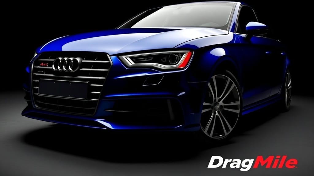 Audi S3 2014 side view for performance comparison