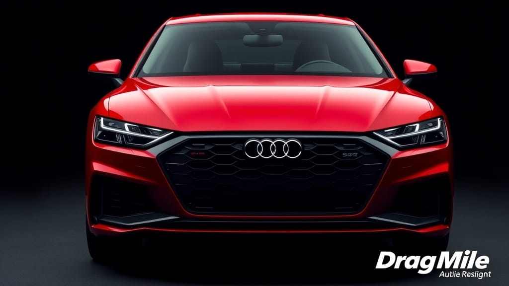 Audi S7 2023 side view for performance comparison