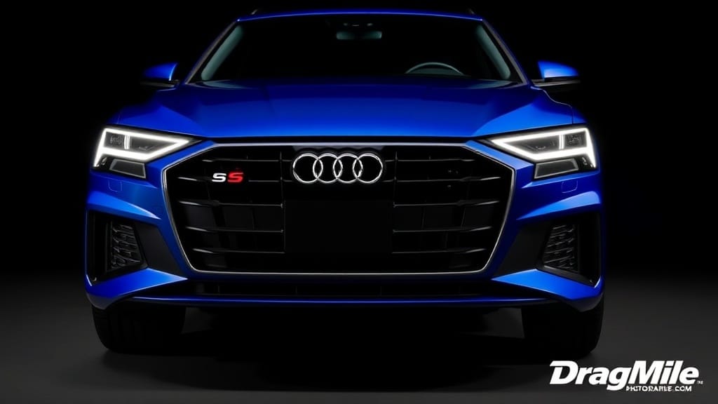 Audi Sq5 2023 side view for performance comparison