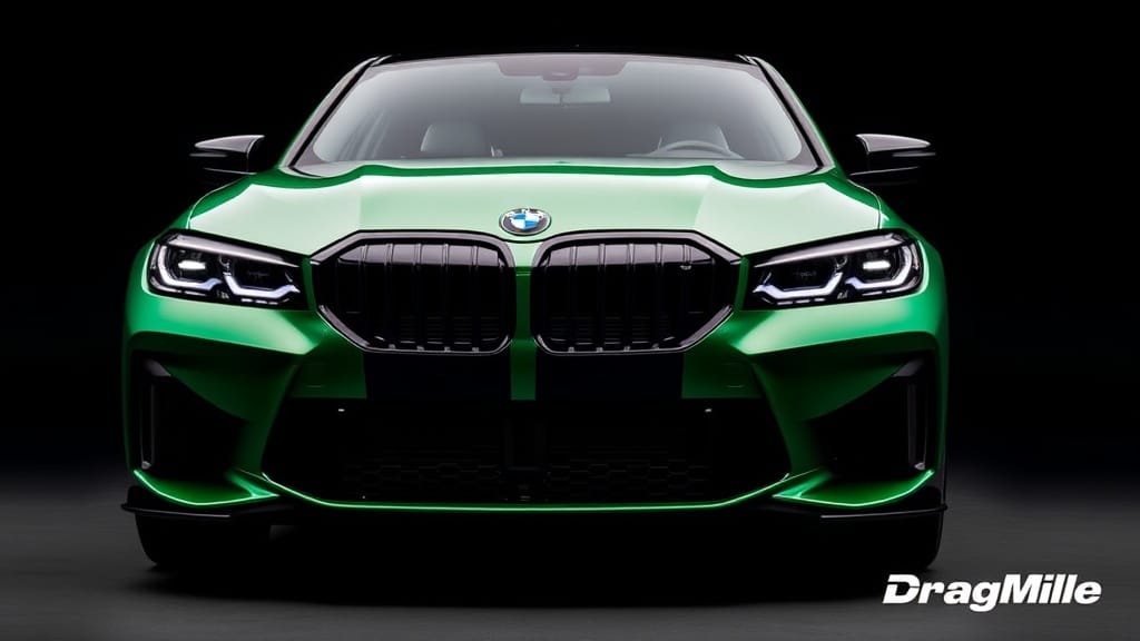 BMW 3 G80 2021 side view for performance comparison