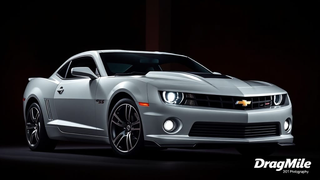 Chevrolet Camaro SS 2010 side view for performance comparison