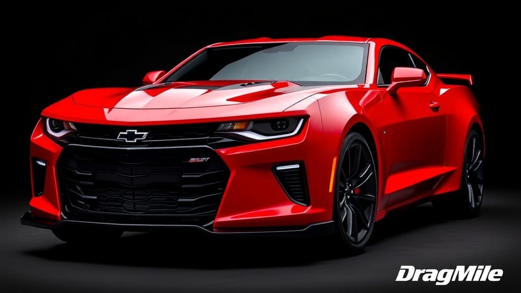 Chevrolet ZL1 2017 side view for performance comparison