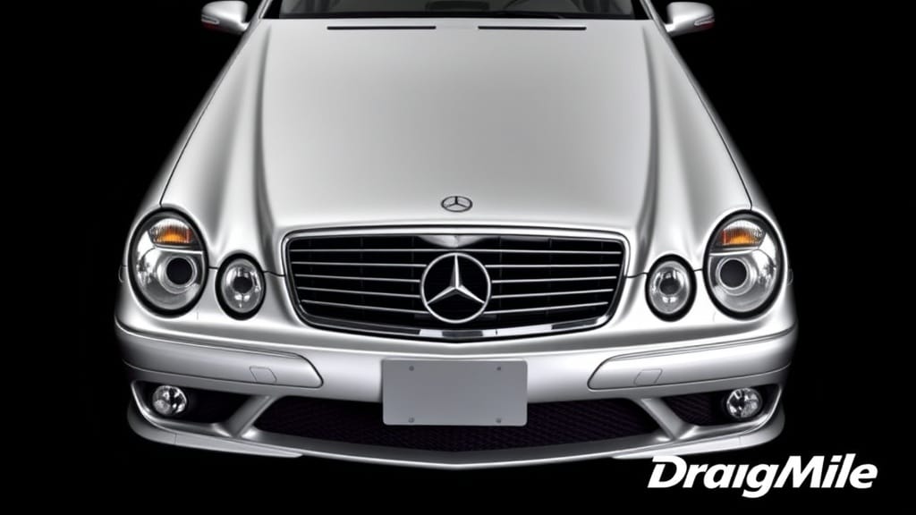 Mercedes-Benz AMG 2005 side view for performance comparison