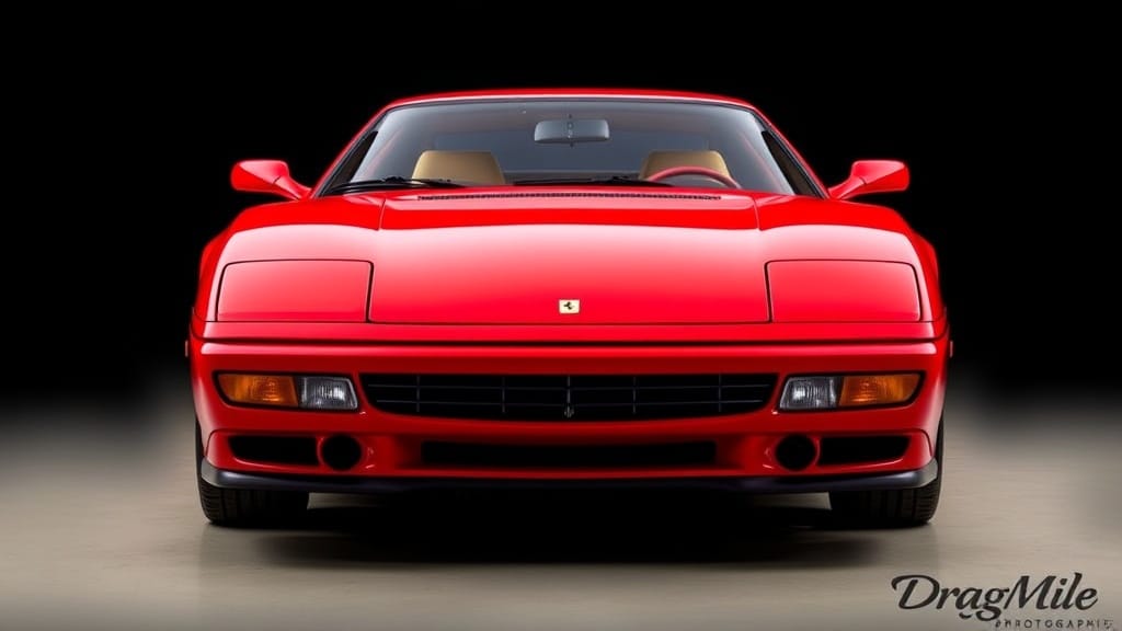 Ferrari 296 Gtb 2023 side view for performance comparison