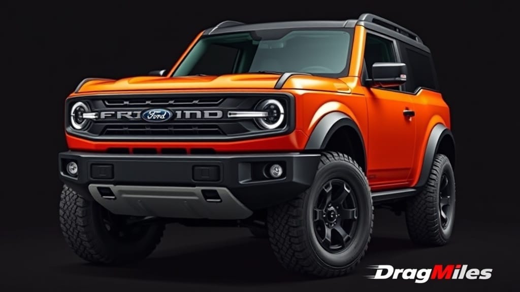 Ford Bronco Wildtrak 2026 side view for performance comparison