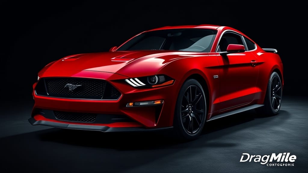 Ford Mustang GT (Coyote) 2024 side view for performance comparison