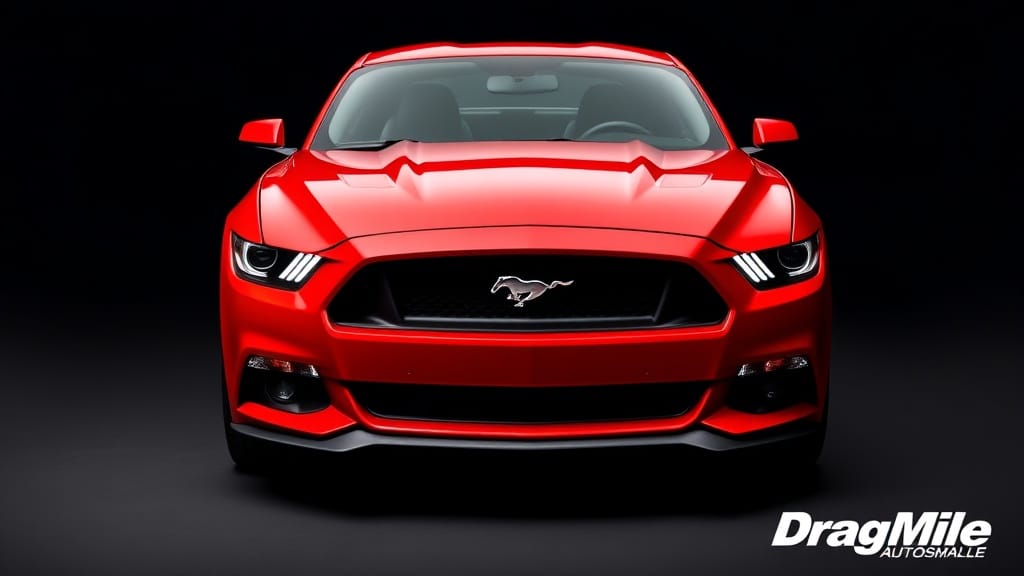 Ford Mustang GT 2015 side view for performance comparison
