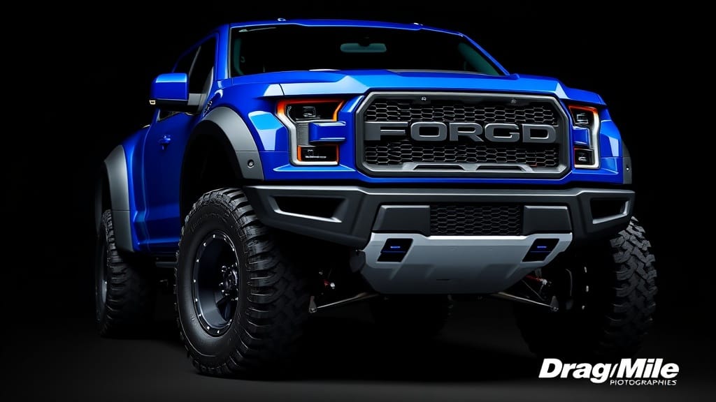 Ford Raptor 2025 side view for performance comparison
