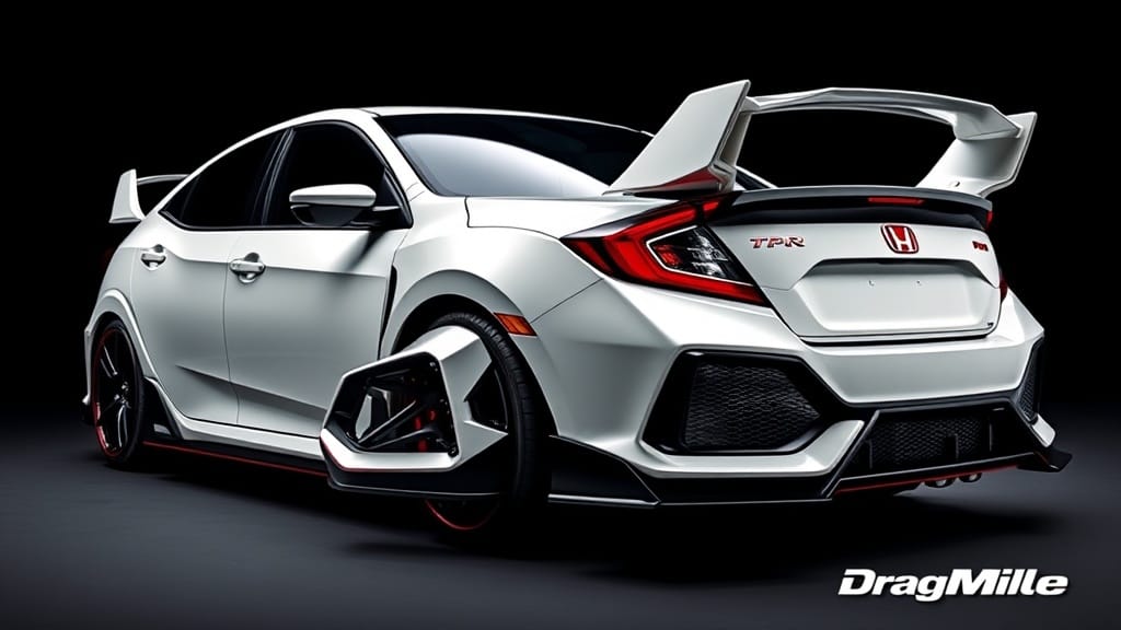 Honda Civic Type R 2026 side view for performance comparison