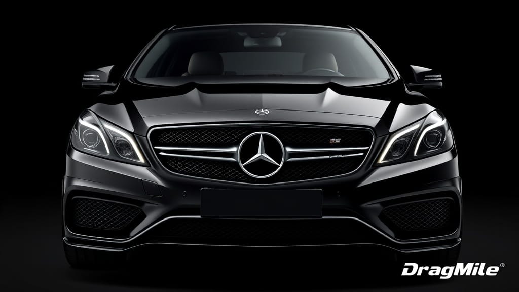 Mercedes-Benz E63 S 2014 side view for performance comparison