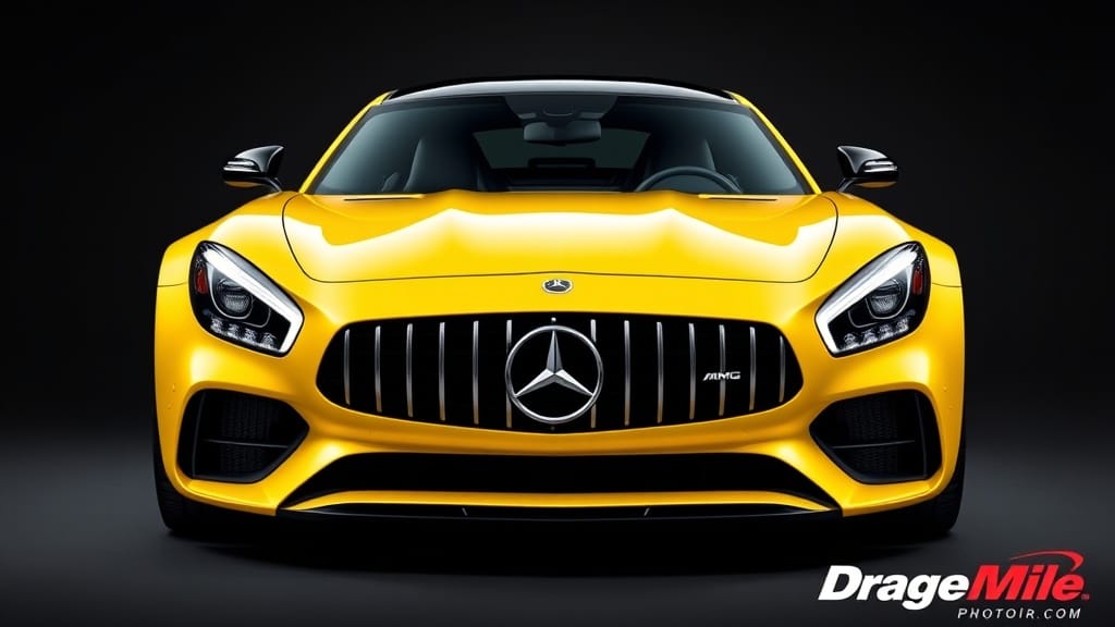 Mercedes-Benz GT S 2017 side view for performance comparison