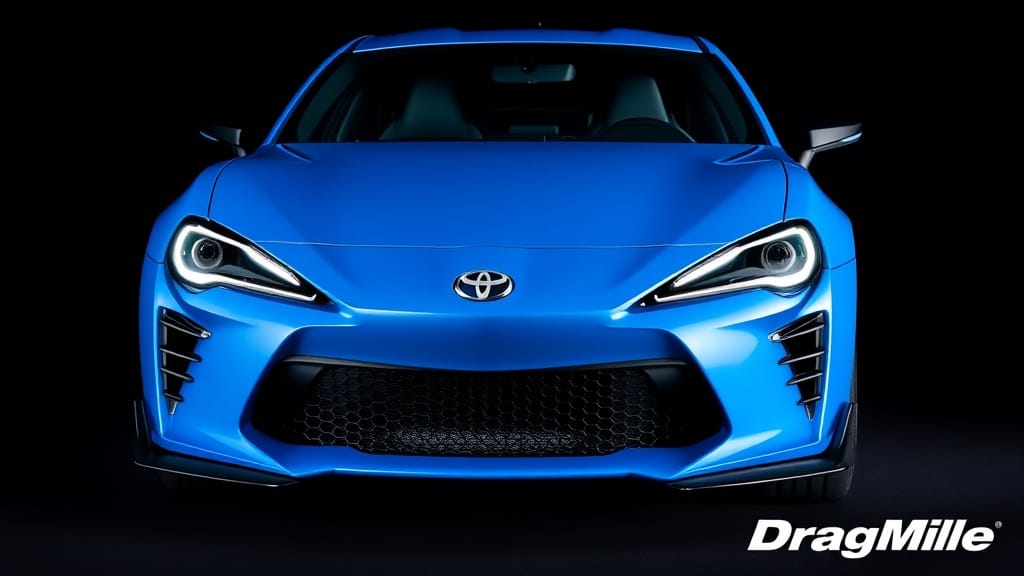 Toyota Gr86 2026 side view for performance comparison