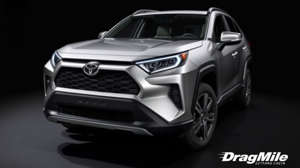 Toyota Rav4 2026 side view for performance comparison
