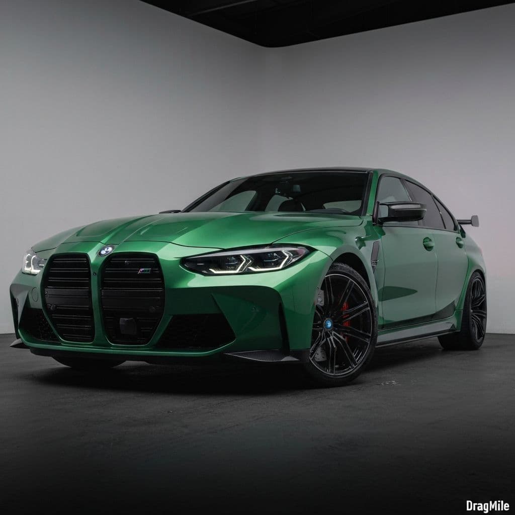 BMW M3 Competition 2021 performance car