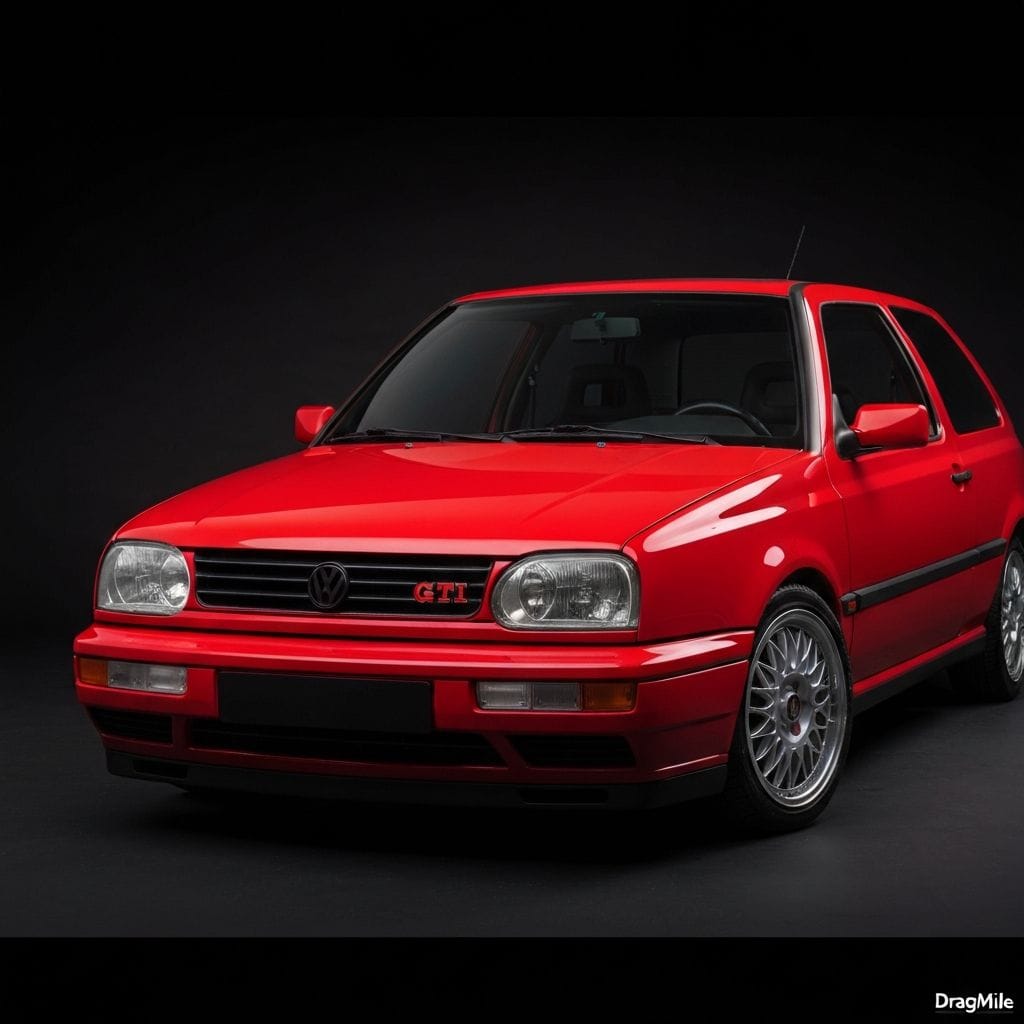 Golf 3 GTI 1997 side view for performance comparison