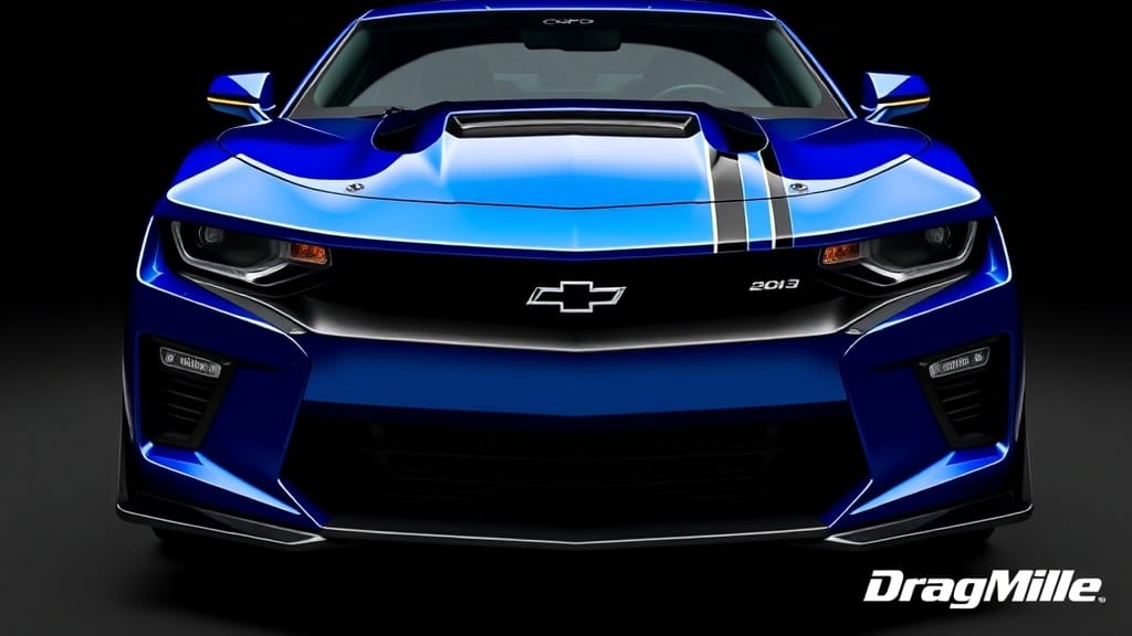 Chevrolet Copo Camaro 2023 side view for performance comparison