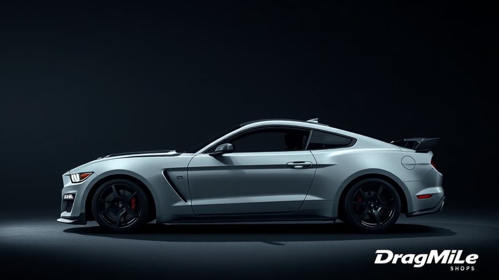Ford Mustang Shelby GT500 2020 performance car for drag racing